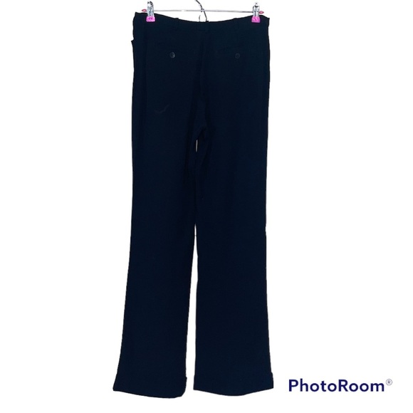 Lafayette 148 Wide Leg Dress Pants Black Sz 8 - Picture 2 of 5